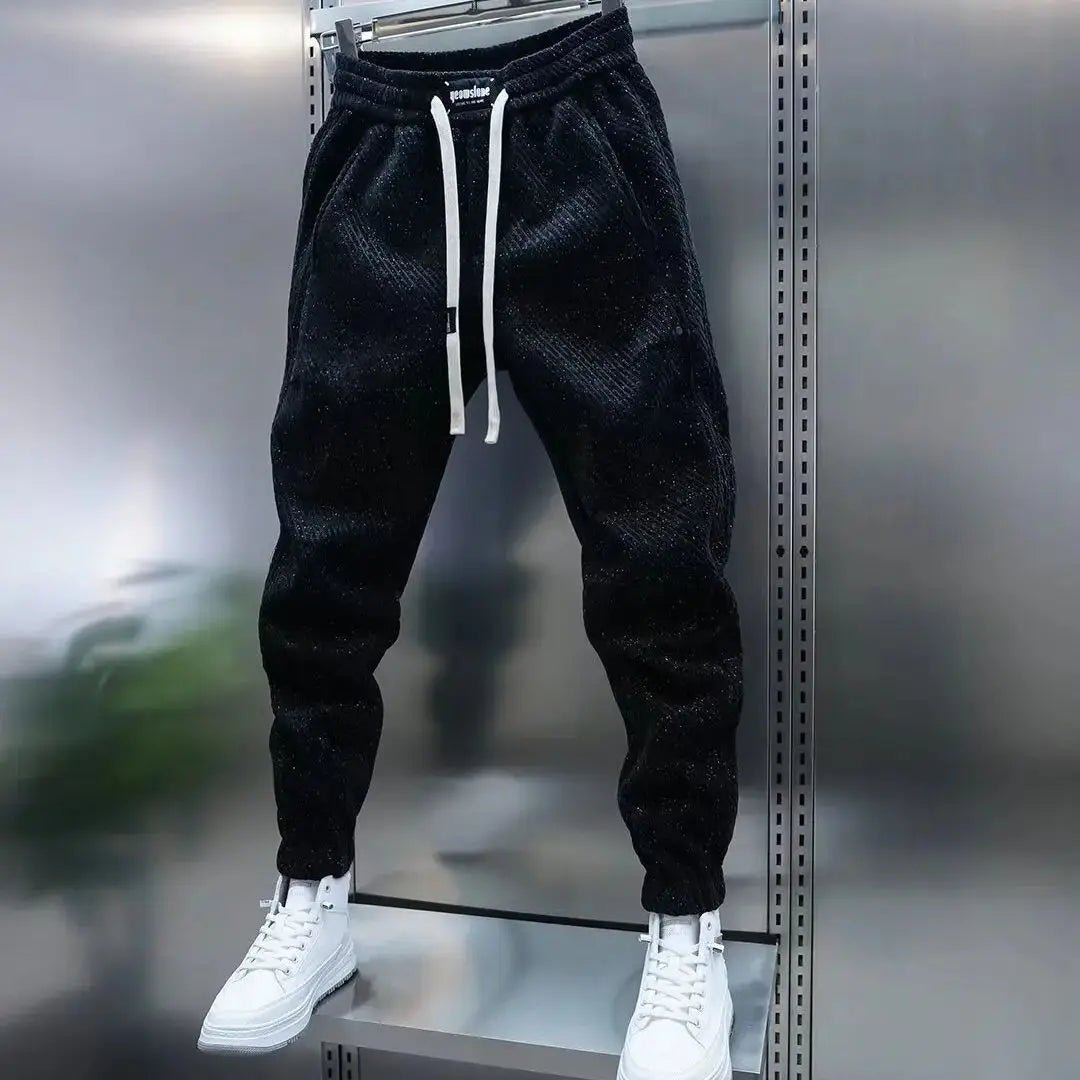 Pantalon Décontracté en Chenille pour Hommes - Marie Montel