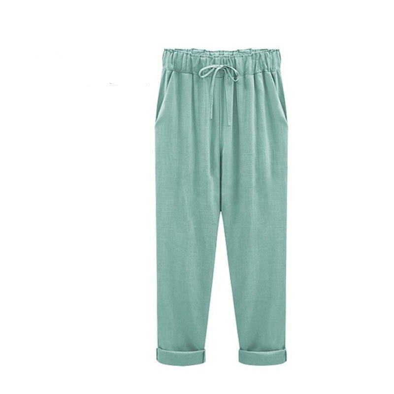 Pantalon Décontracté en Coton pour Femmes - Marie Montel