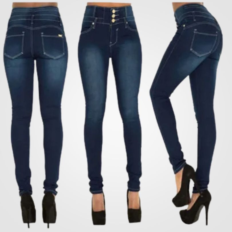 Pantalon en Denim Confort Ajusté pour Hommes - Marie Montel