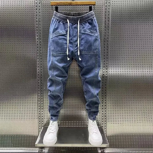 Pantalon Jogging en Denim pour Hommes - Marie Montel