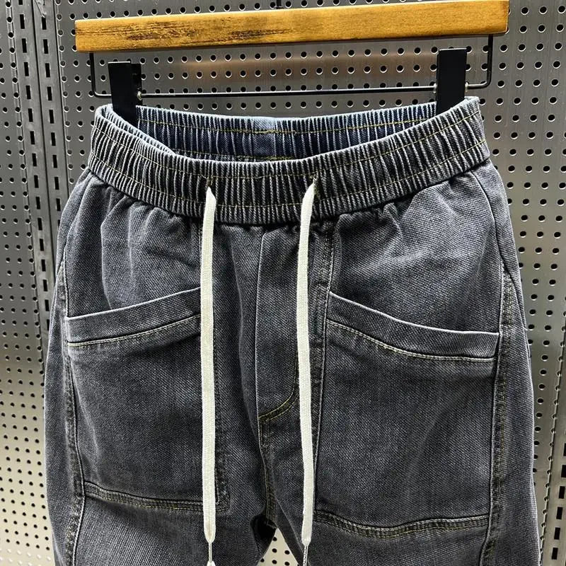 Pantalon Jogging en Denim pour Hommes - Marie Montel