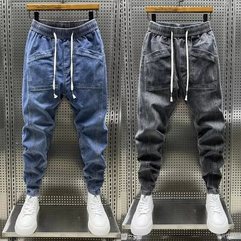 Pantalon Jogging en Denim pour Hommes - Marie Montel
