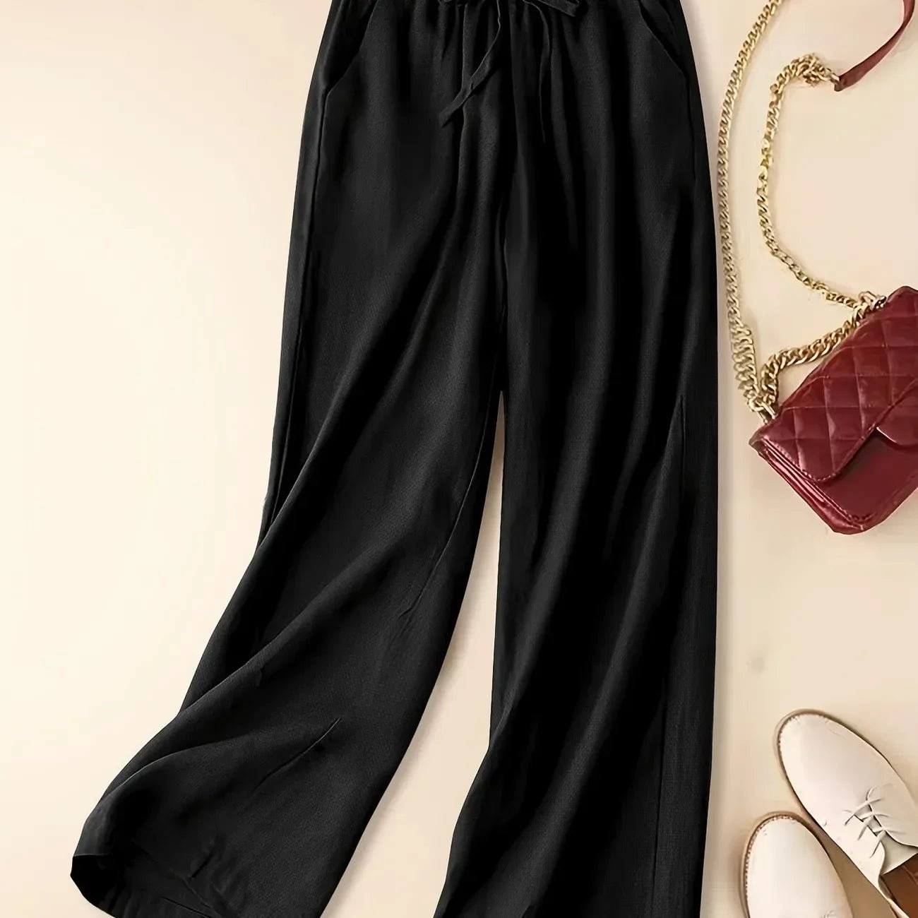 Pantalon Large Décontracté pour Femmes - Marie Montel