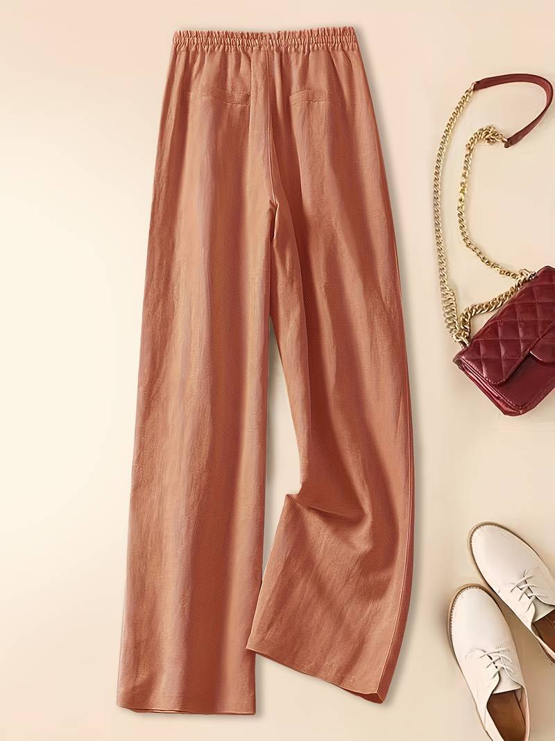 Pantalon Large Décontracté pour Femmes - Marie Montel