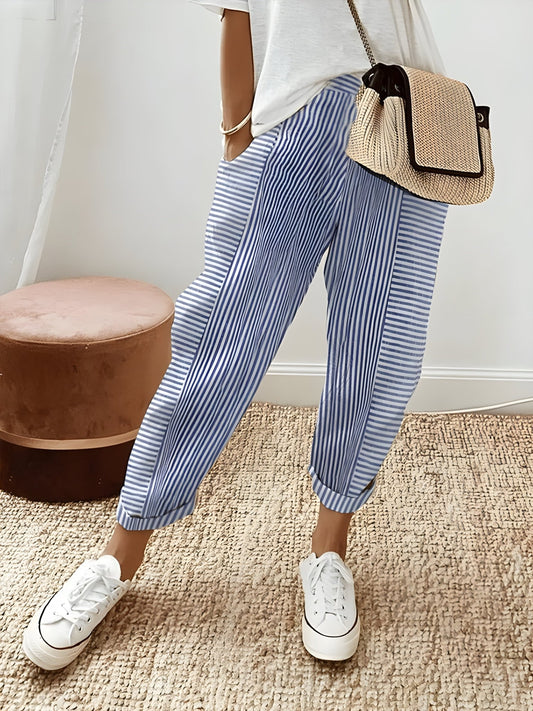 Pantalon Légèrement Ample pour Femmes - Marie Montel