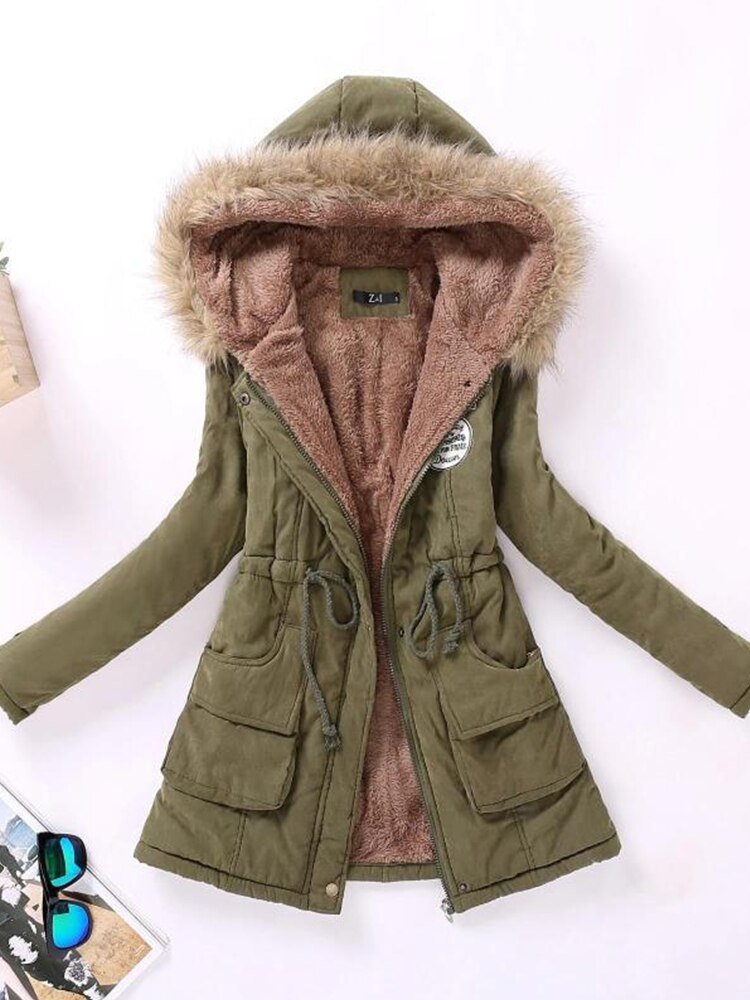 Parka Chic avec Capuche pour Femmes - Marie Montel