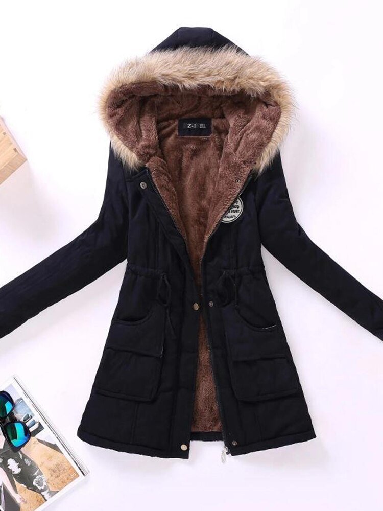 Parka Chic avec Capuche pour Femmes - Marie Montel
