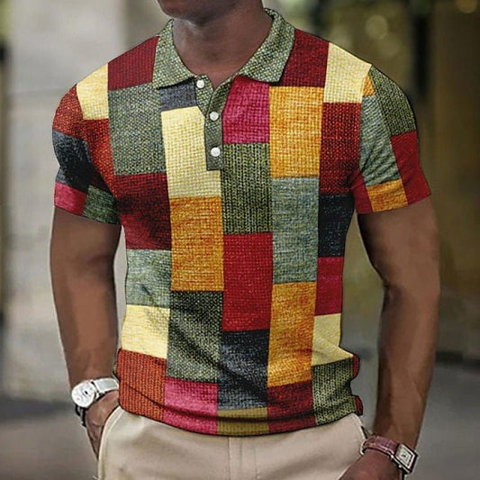 Polo Élégant à Manches Courtes pour Hommes - Marie Montel