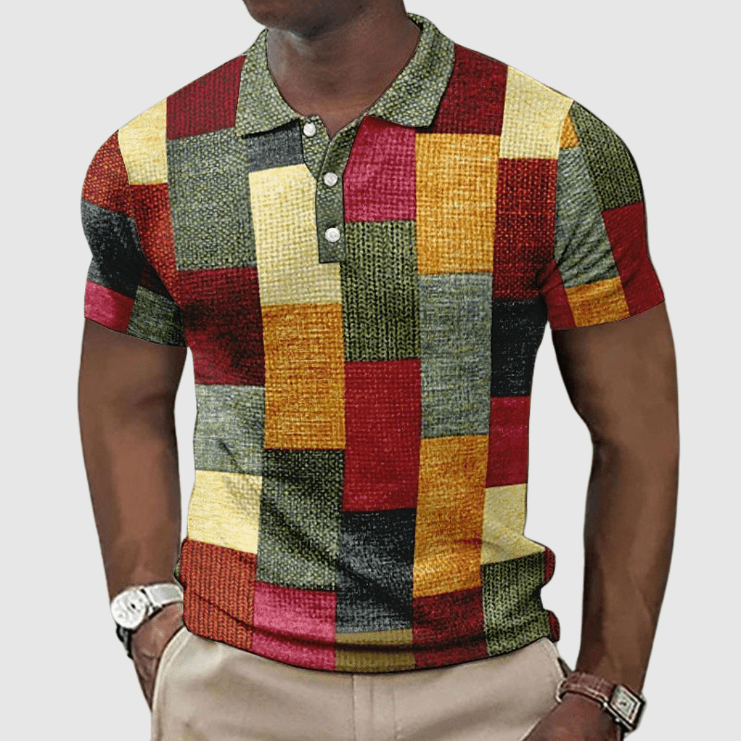 Polo Élégant en Coton Bio pour Hommes - Marie Montel