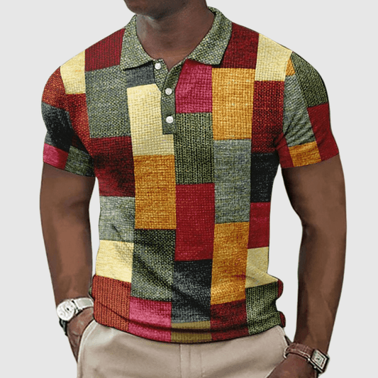 Polo Élégant en Coton Bio pour Hommes - Marie Montel