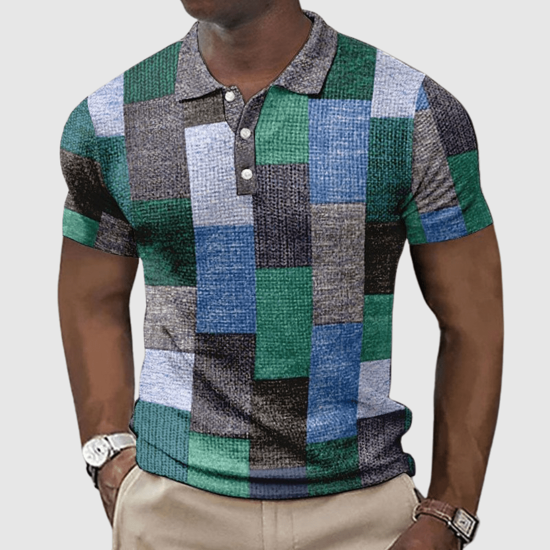 Polo Élégant en Coton Bio pour Hommes - Marie Montel