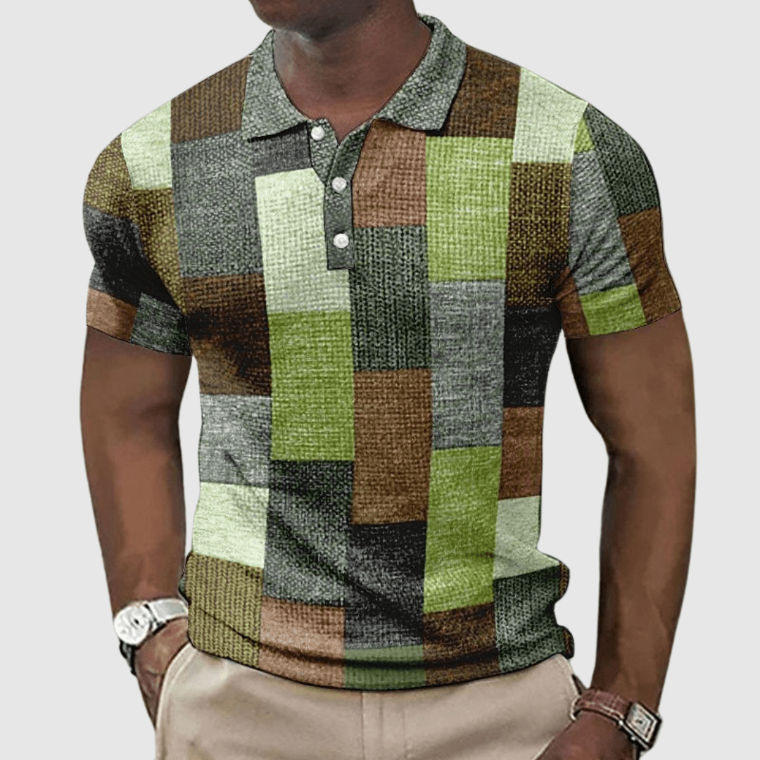 Polo Élégant en Coton Bio pour Hommes - Marie Montel