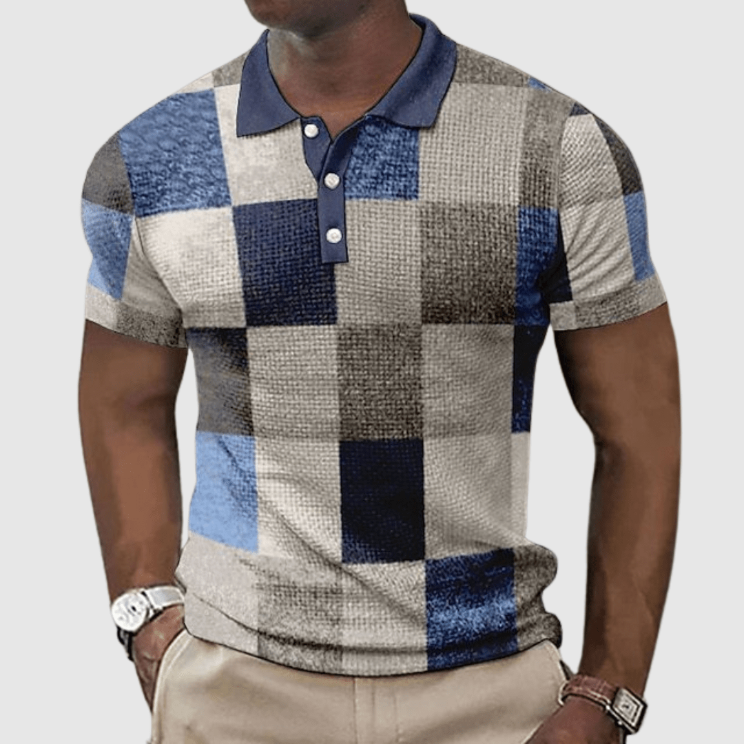 Polo Élégant en Coton Bio pour Hommes - Marie Montel