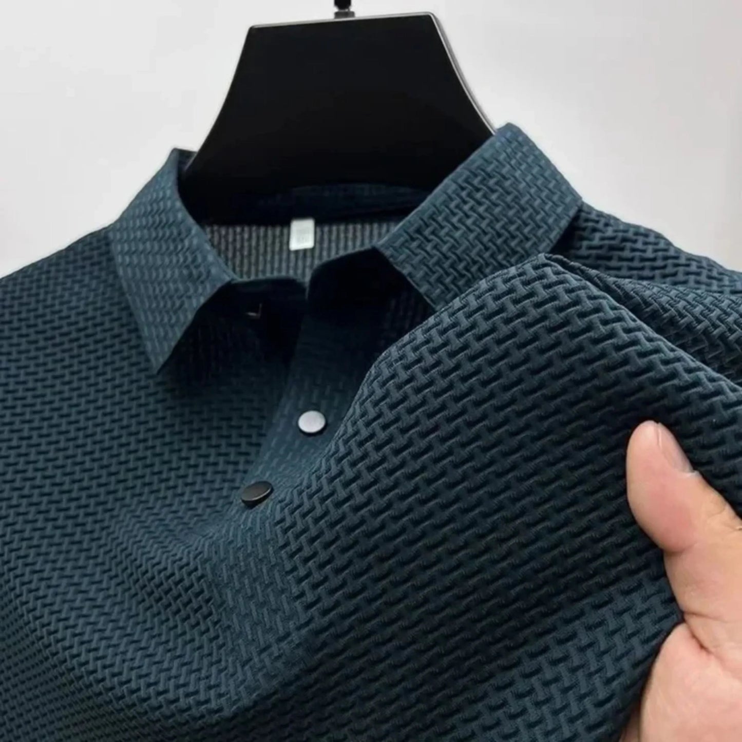 Polo Texturé pour Hommes - Marie Montel
