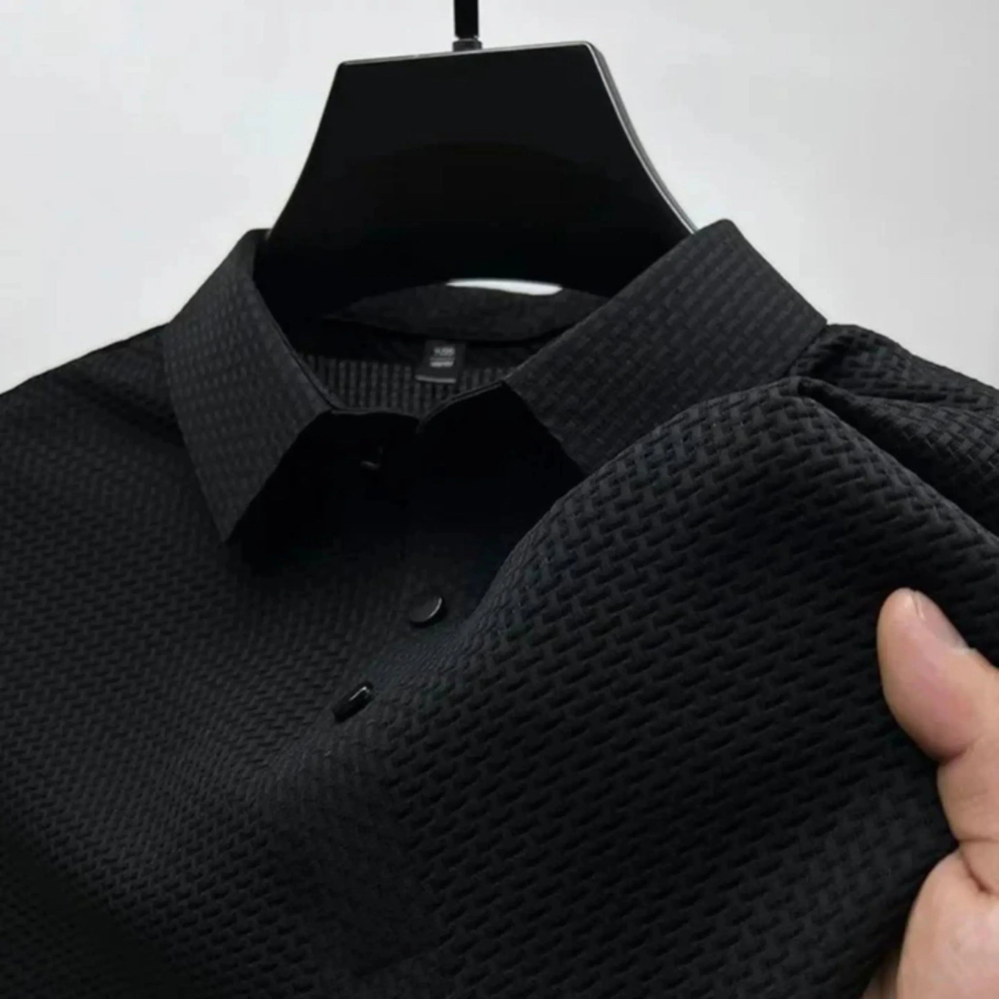 Polo Texturé pour Hommes - Marie Montel