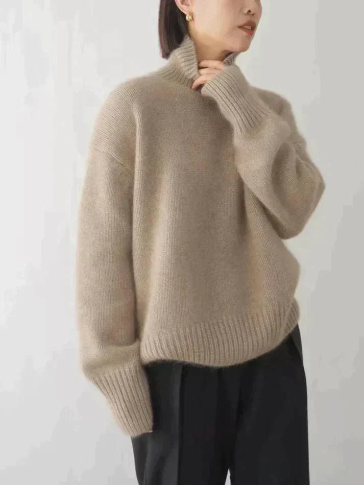 Pull à Col Roulé Chic pour Femmes - Marie Montel