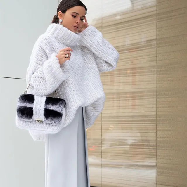 Pull à Col Roulé Élégant pour Femmes - Marie Montel