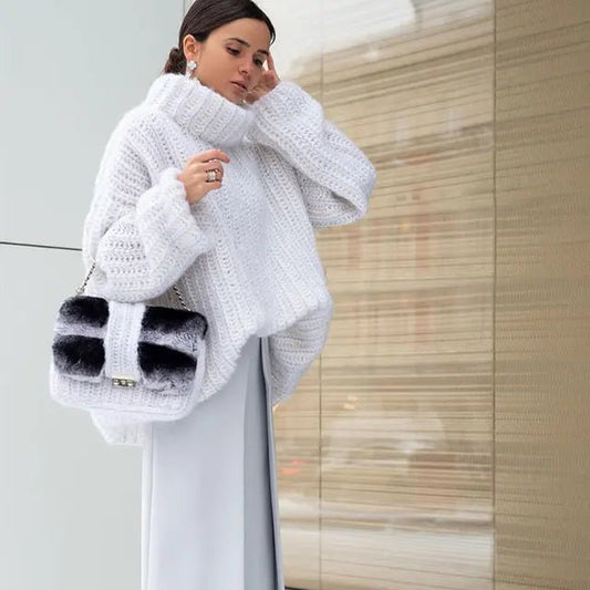 Pull à Col Roulé Élégant pour Femmes - Marie Montel