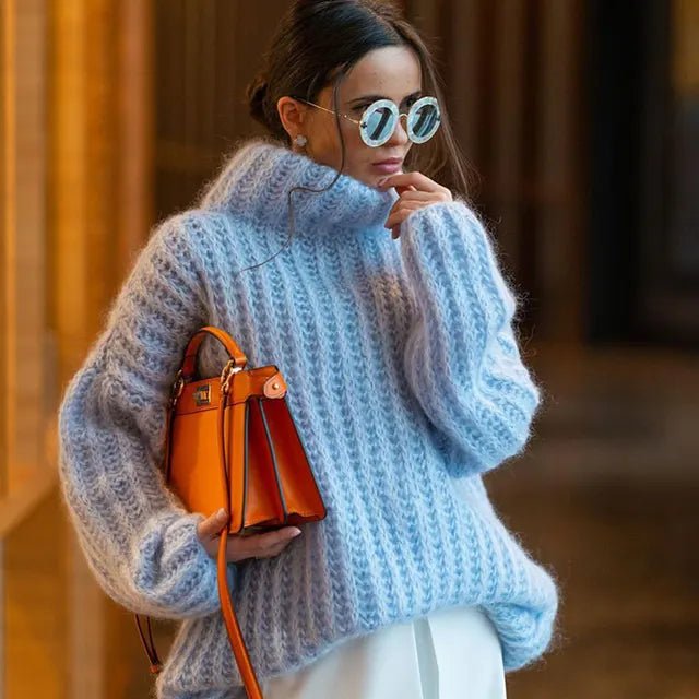 Pull à Col Roulé Élégant pour Femmes - Marie Montel