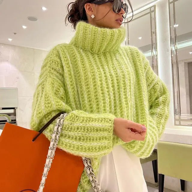 Pull à Col Roulé Élégant pour Femmes - Marie Montel