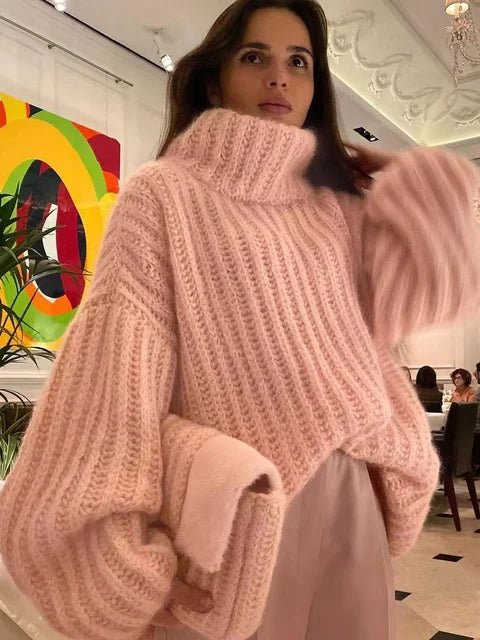 Pull à Col Roulé Élégant pour Femmes - Marie Montel