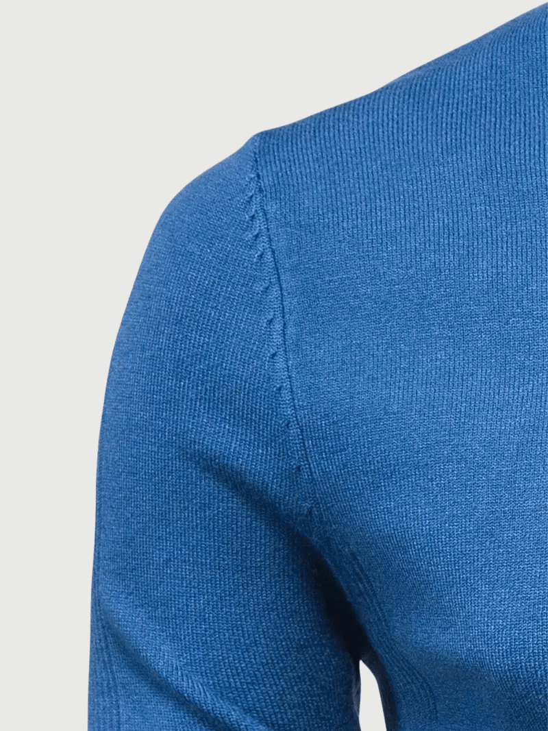 Pull à Col Roulé en Laine pour Hommes - Marie Montel