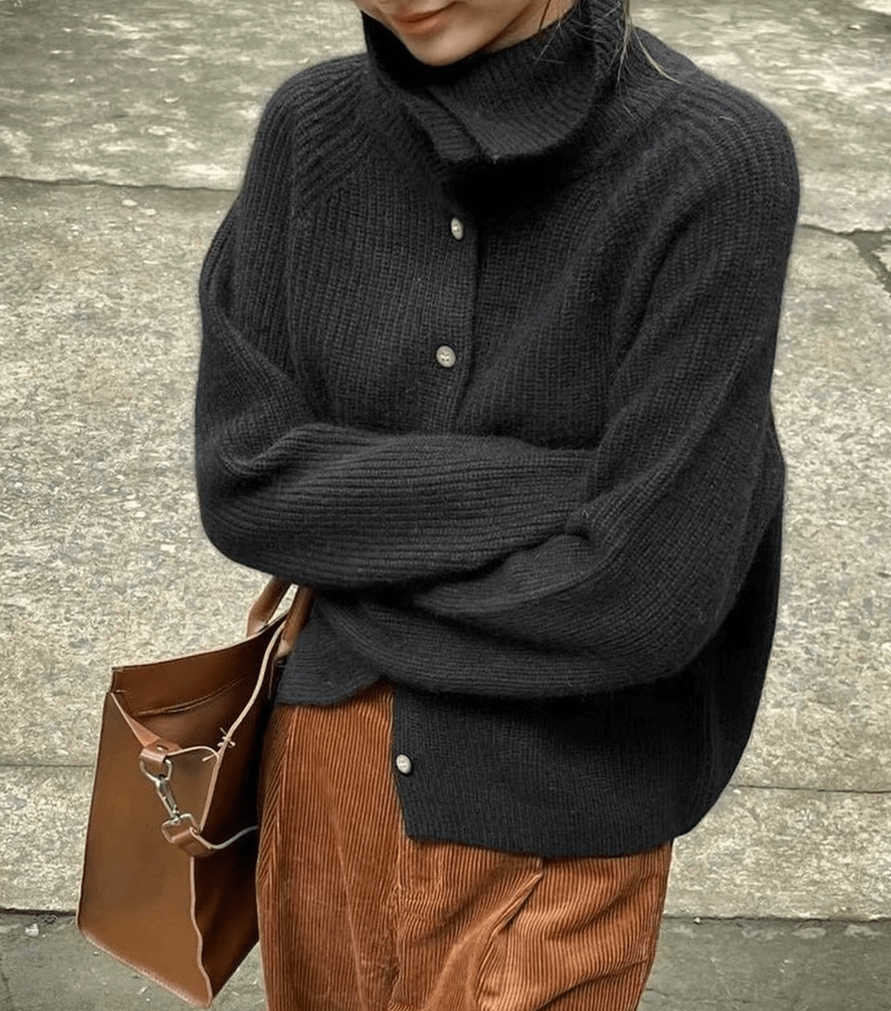 Pull à Col Roulé Épais en Laine pour Femmes - Marie Montel