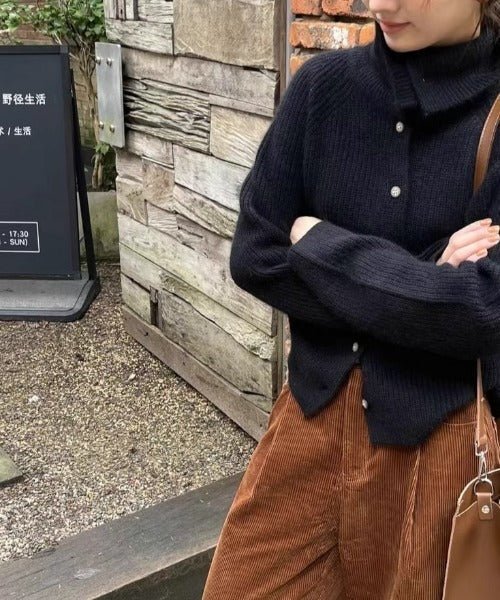 Pull à Col Roulé Épais en Laine pour Femmes - Marie Montel
