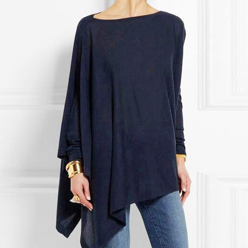 Pull Asymétrique Douillet pour Femmes - Marie Montel