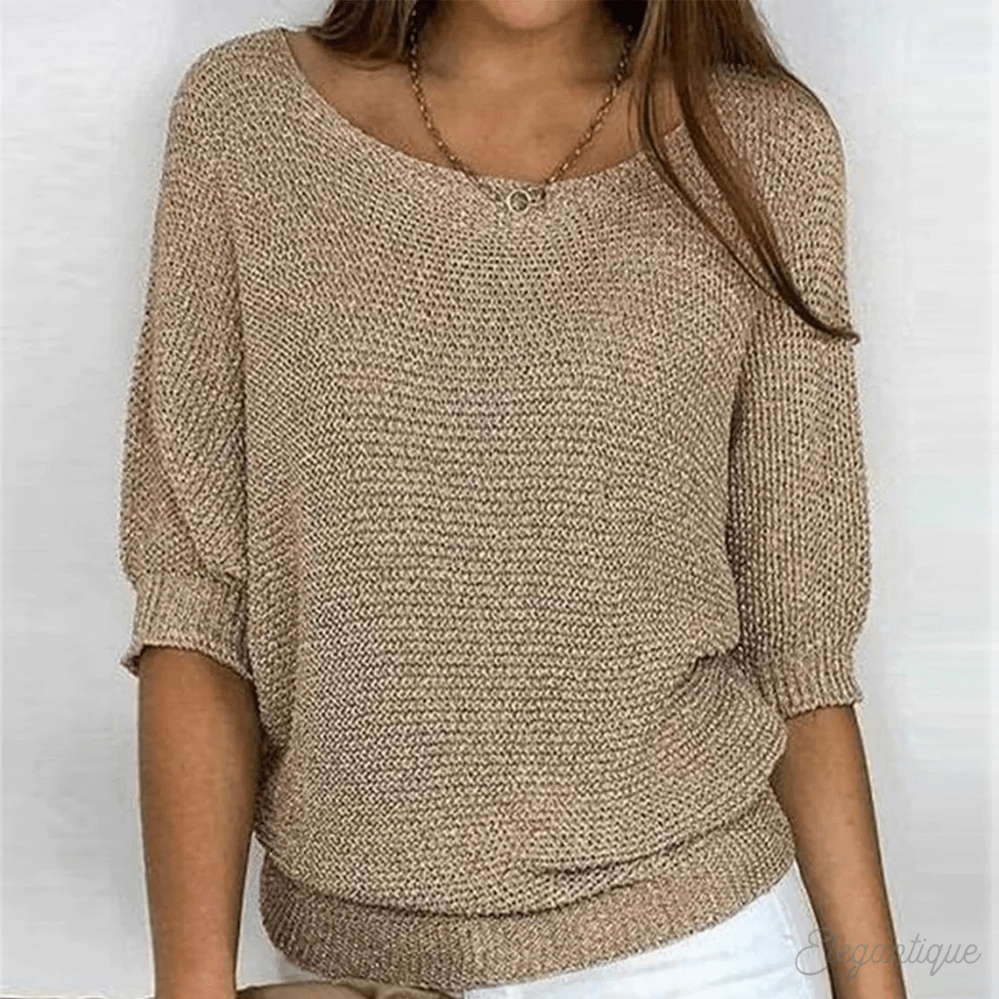 Pull Chic à Manches Longues pour Femmes - Marie Montel