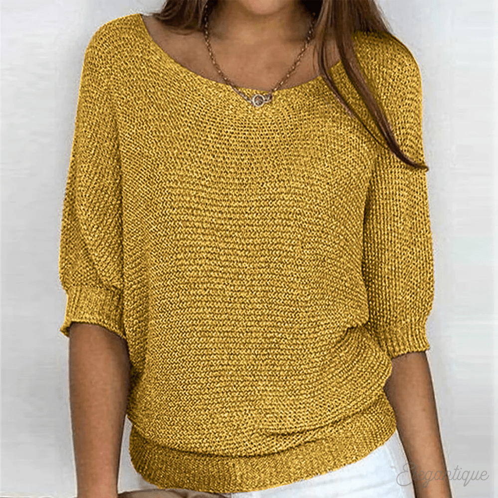 Pull Chic à Manches Longues pour Femmes - Marie Montel