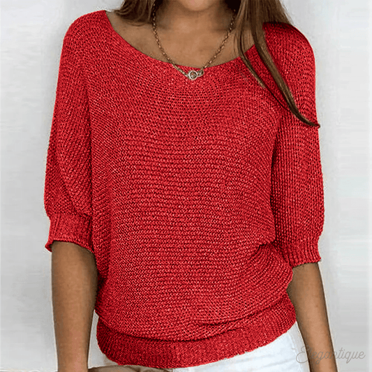 Pull Chic à Manches Longues pour Femmes - Marie Montel