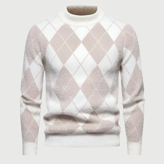 Pull Col Rond Hiver pour Hommes - Marie Montel