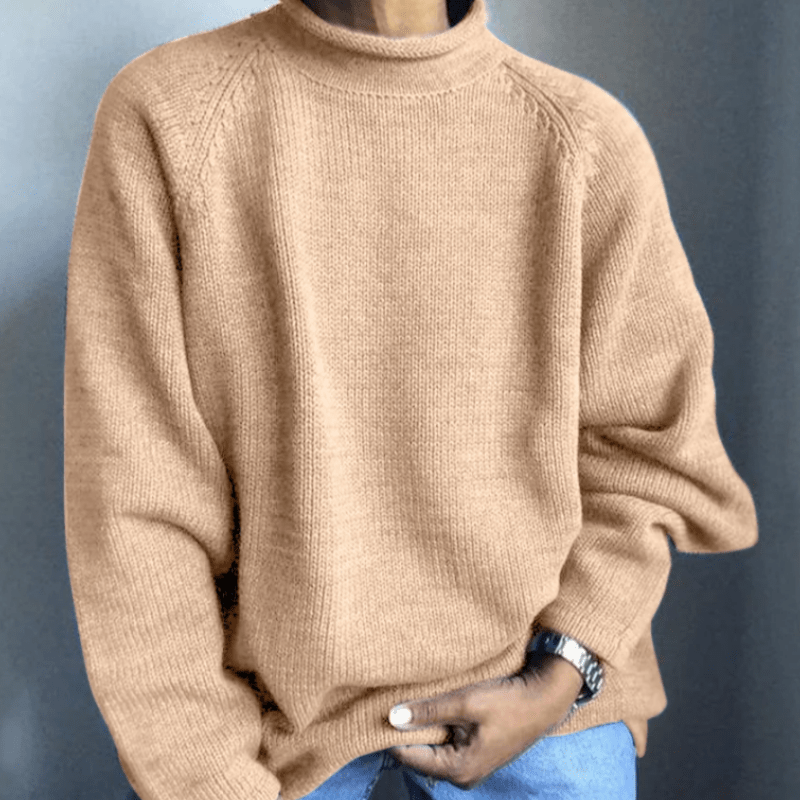 Pull Confort Uni pour Hommes - Marie Montel