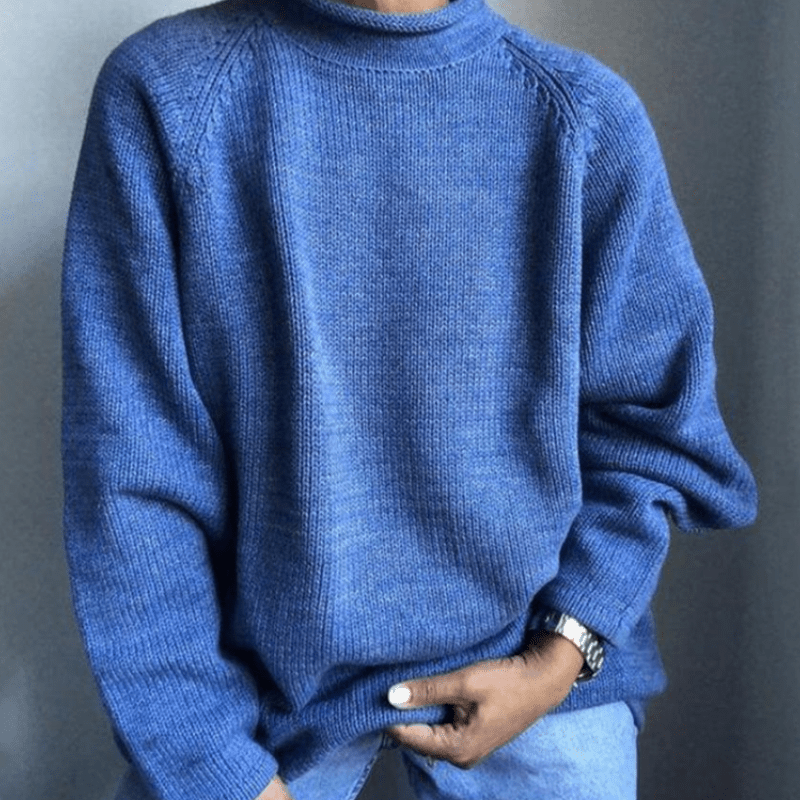 Pull Confort Uni pour Hommes - Marie Montel