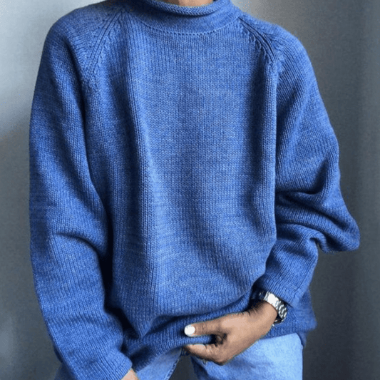 Pull Confort Uni pour Hommes - Marie Montel