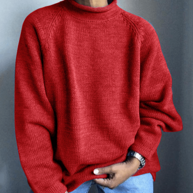 Pull Confort Uni pour Hommes - Marie Montel