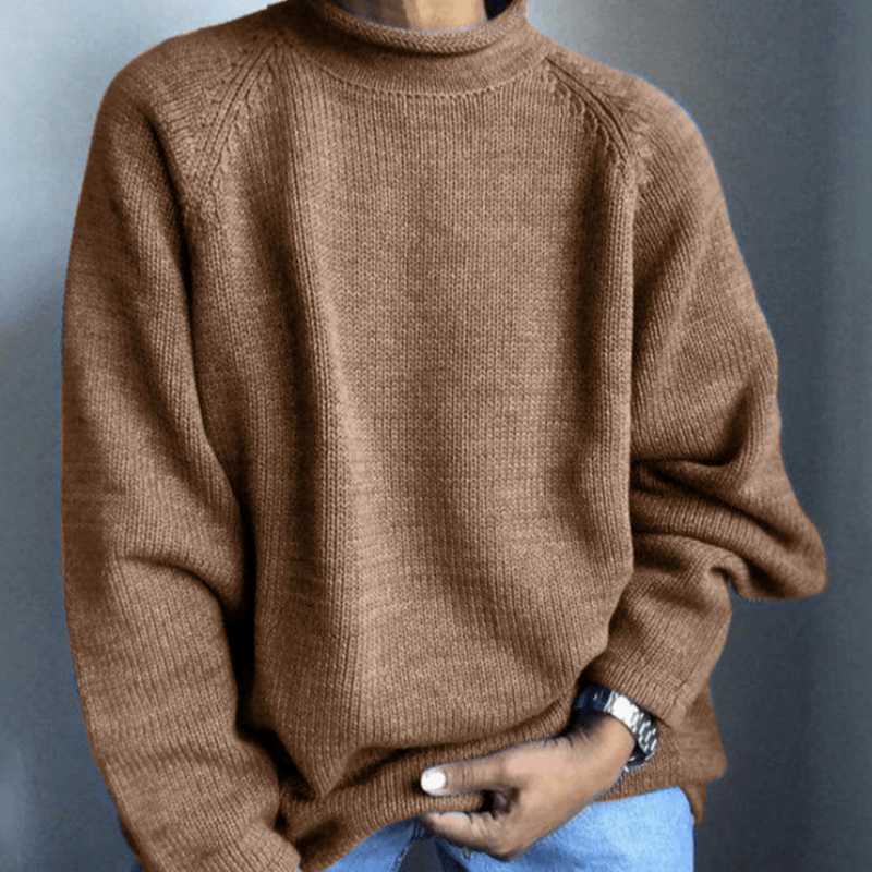 Pull Confort Uni pour Hommes - Marie Montel