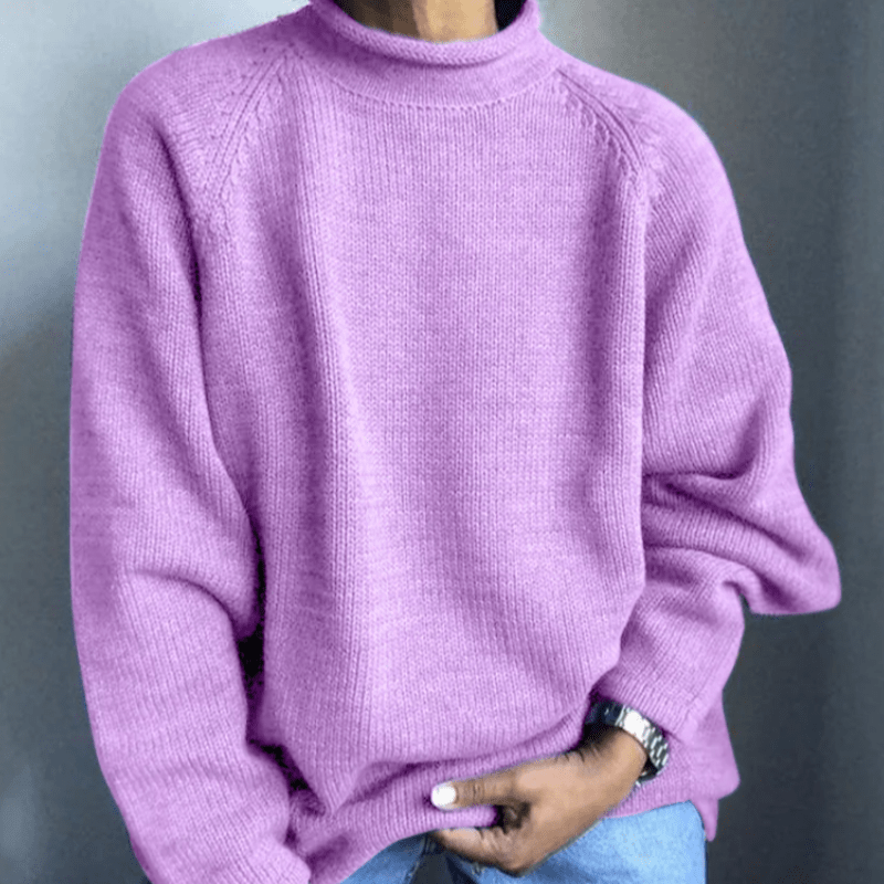 Pull Confort Uni pour Hommes - Marie Montel