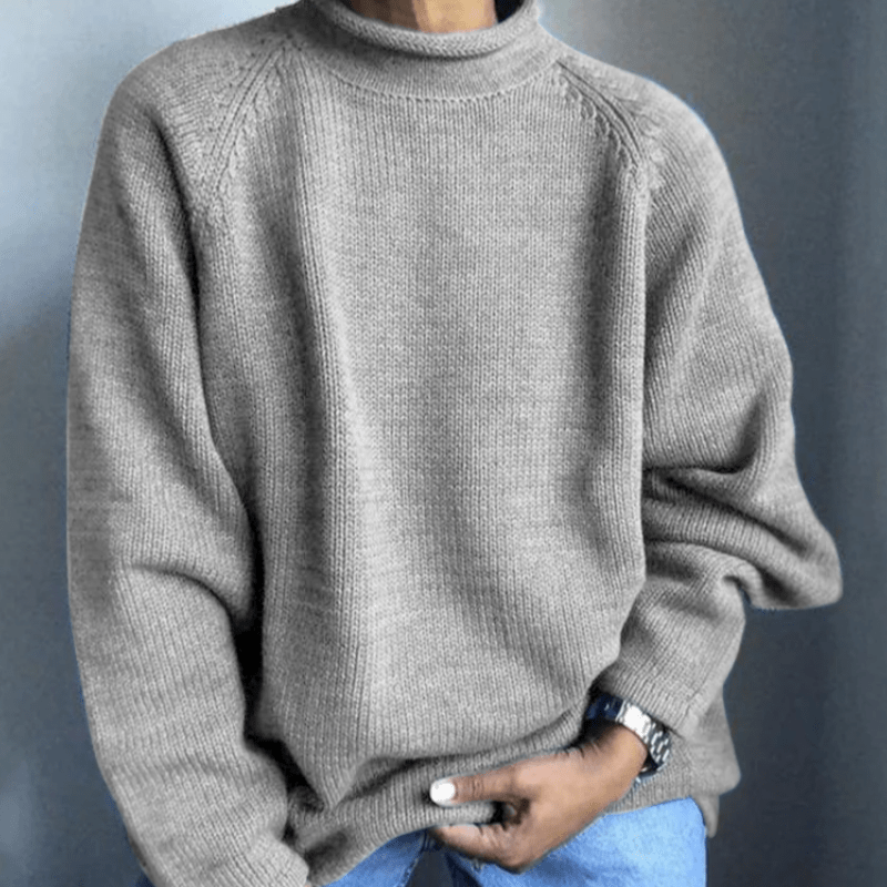 Pull Confort Uni pour Hommes - Marie Montel
