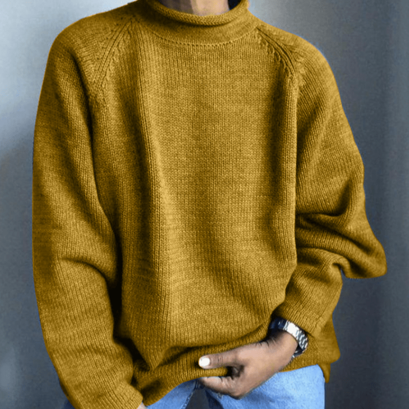 Pull Confort Uni pour Hommes - Marie Montel