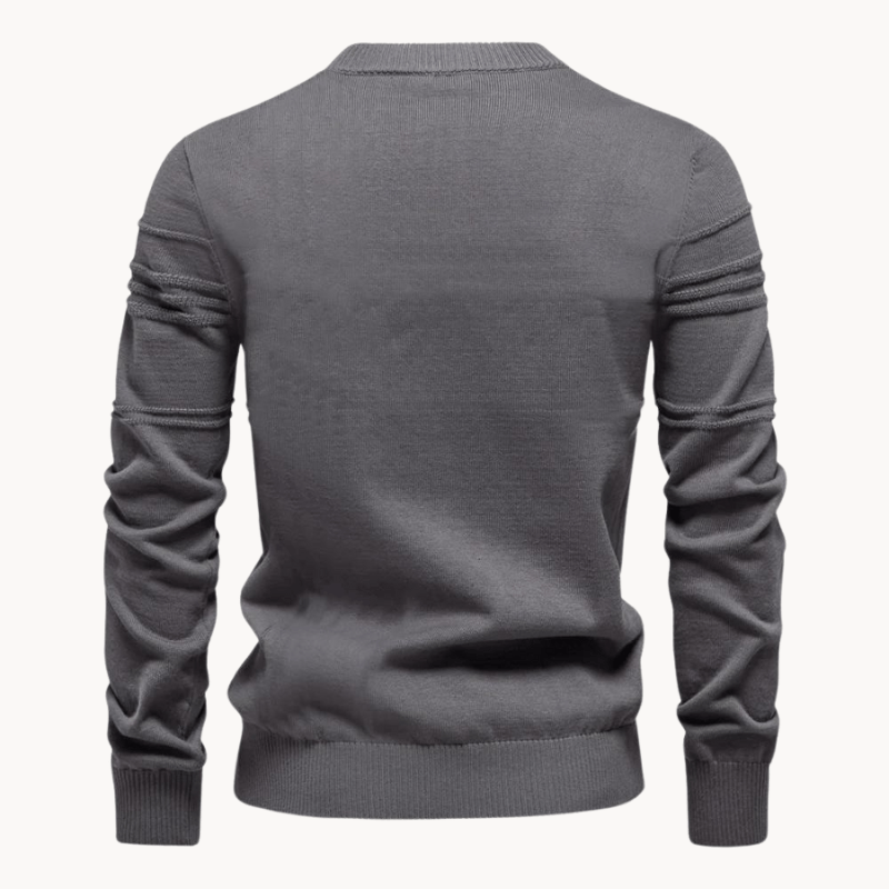 Pull Élégant à Carreaux pour Hommes - Marie Montel