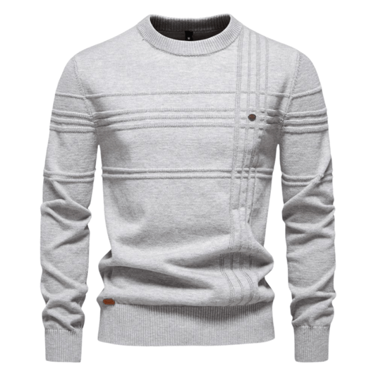 Pull Élégant à Carreaux pour Hommes - Marie Montel