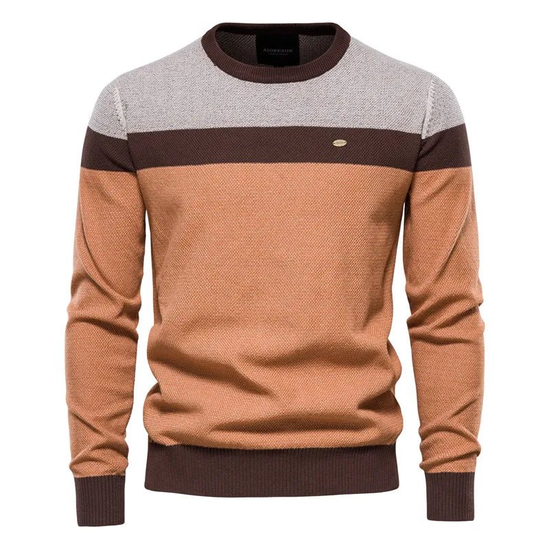 Pull Élégant à Rayures pour Hommes - Marie Montel