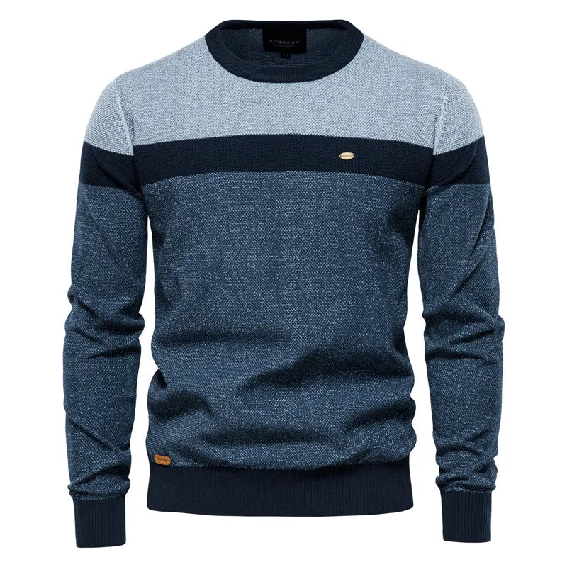 Pull Élégant à Rayures pour Hommes - Marie Montel