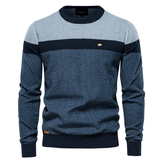 Pull Élégant à Rayures pour Hommes - Marie Montel