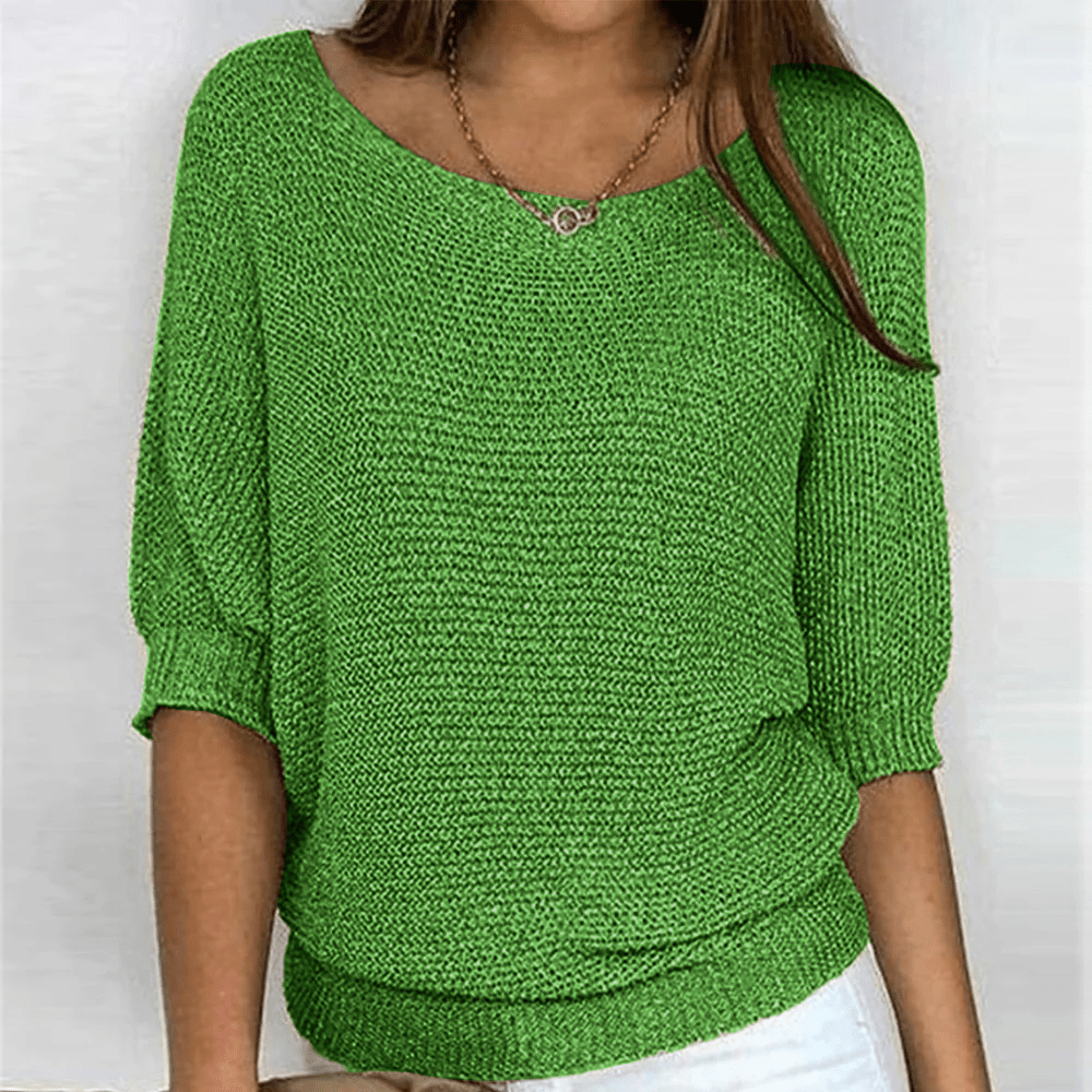 Pull en Maille Oversize Confortable pour Femmes - Marie Montel