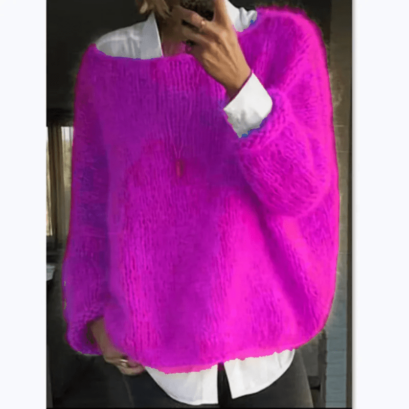Pull Manches Longues à Epaule Découverte pour Femmes - Marie Montel