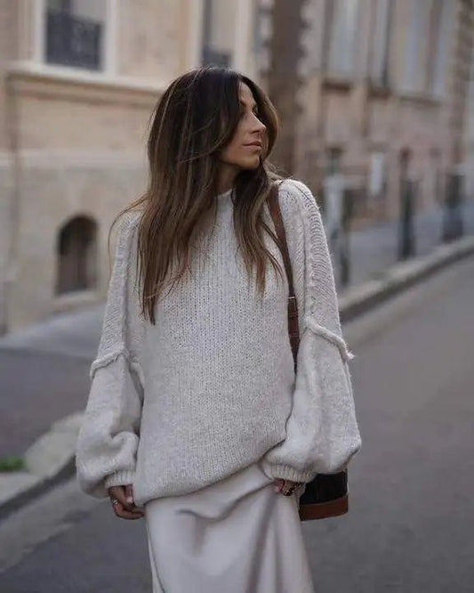 Pull Oversize Confortable pour Femmes - Marie Montel