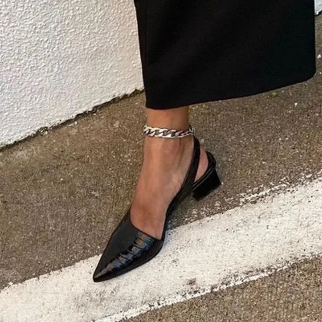 Pumps Élégantes en Cuir pour Femmes - Marie Montel